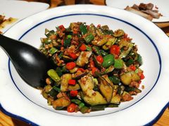 脆黄瓜皮炒肉-红旗大食堂(君悦紫园店)