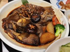 煮碟鱼头定食-红叶日本料理(三八广场店)