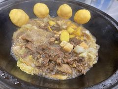 -粘豆包柴火铁锅炖