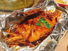 金牌锡纸鲈鱼-金掌勺锅包肉(华润万象城店)