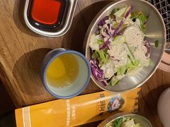 -明洞阿姨·韩式酱蟹烤肉·创意料理(三元桥店)