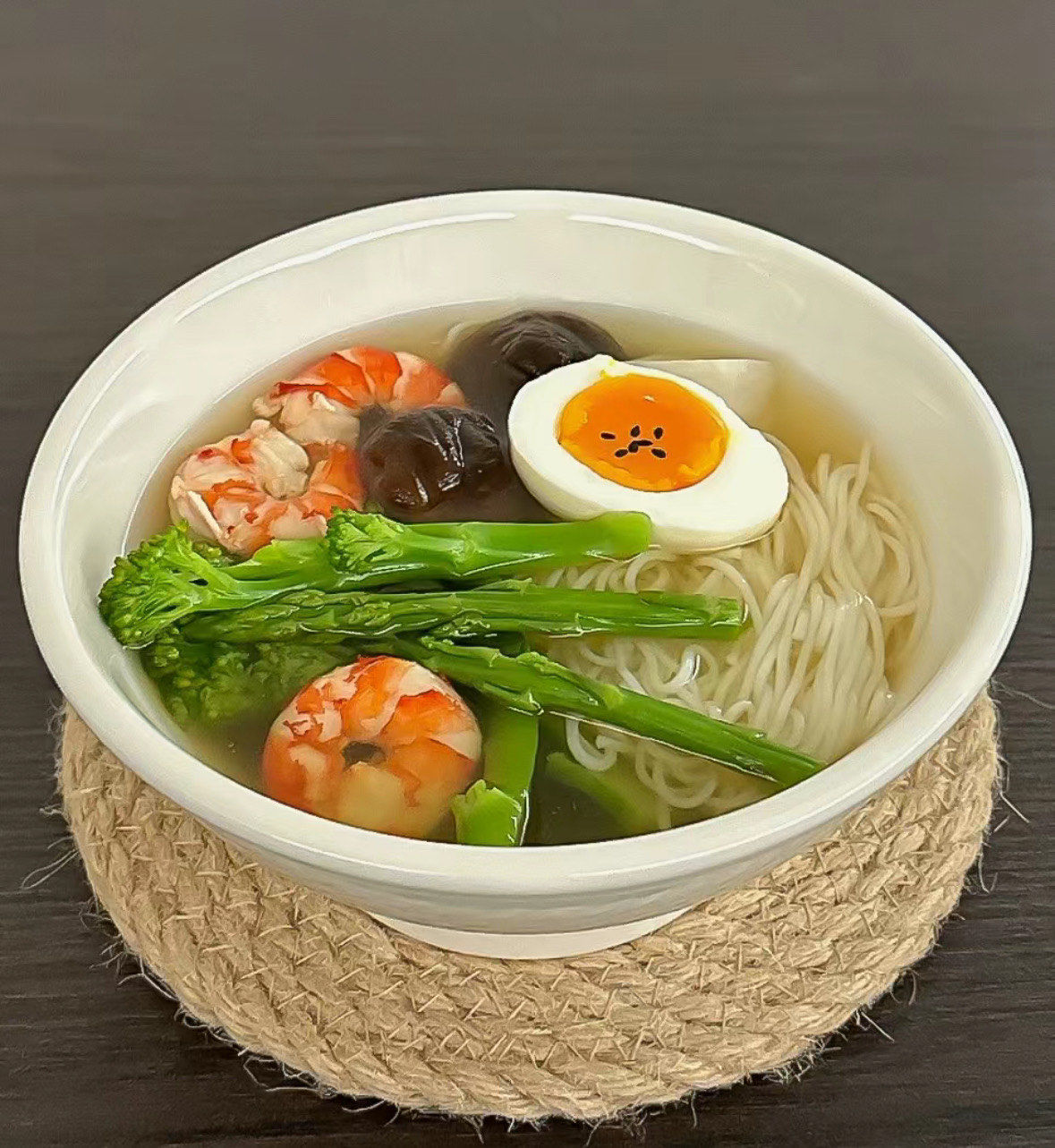 清新蔬菜汤面