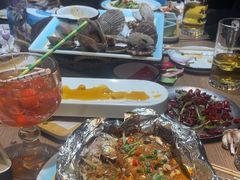 -街角等你.大连海鲜烧烤.经典铁板海鲜串(西安路店)