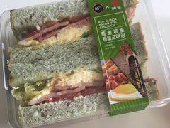 味全联名藜麦培根鸡蛋三明治-85度C(北京八角物美店)