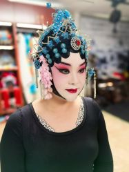 -胭脂猫京剧摄影