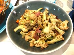 培根虾米煸菜花-港丽餐厅(高德置地店)