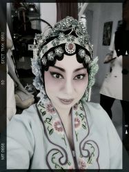 -后宫·古装汉服京剧儿童亲子全家福摄影