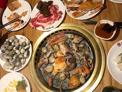 -韩京炭火烤肉自助料理(柯桥万达店)