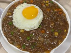窝蛋湿免牛饭-喜莲咖啡