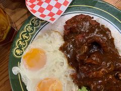 黑椒牛扒双蛋饭-肥韬茶餐厅(南山mini店)