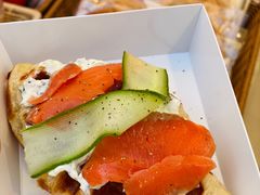 三文鱼华夫饼-老梦面包CHEZMOREL(麦子店)