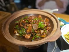 嫩姜带皮黄牛肉-吃饭皇帝大土家民族菜(正大广场店)