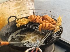 葱油煎饼-王记生烫牛杂面馆(兰陵路店)