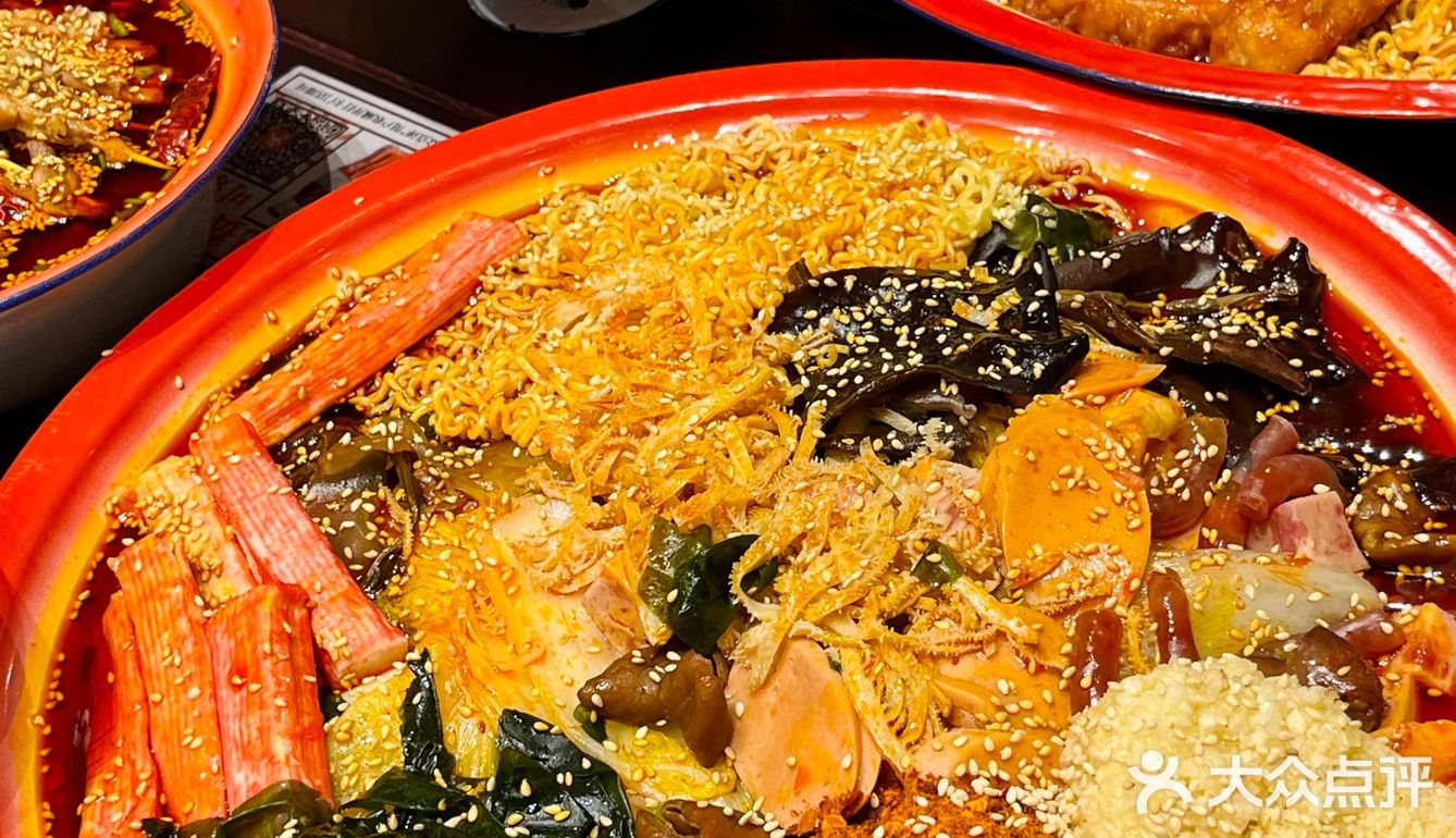 一秒钟❗️穿越到“老无锡”的称盘麻辣烫