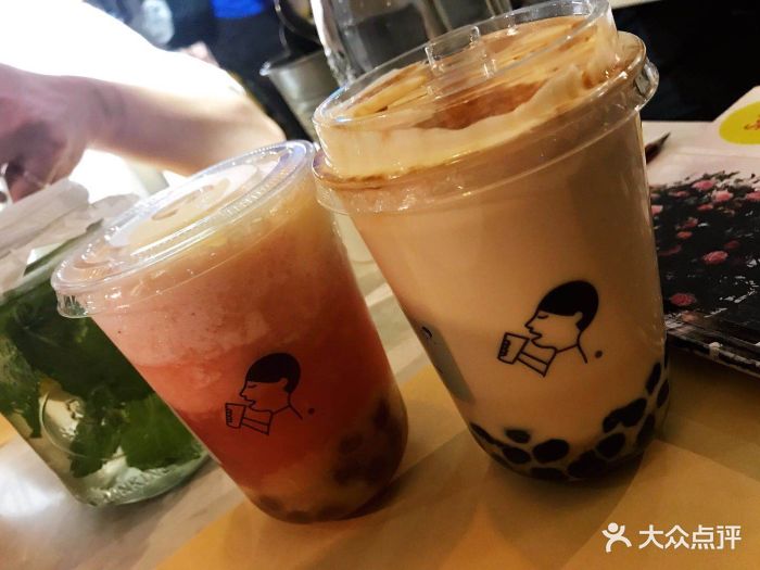 焦糖布雷波波奶