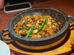 酱爆石锅蛙-绿茶餐厅(蓝色港湾店)