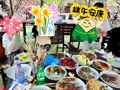 -尚庄度假村·庭台树下·户外烧烤·团建CS·轰趴营地(上庄水库店)