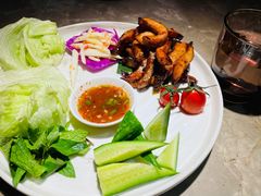 蜜糖碳烧猪颈肉-星叶·东南亚料理(温州万象城店)