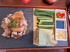 现烙大饼配肘子-涿掌柜·涿州宴