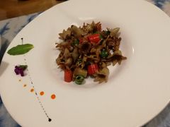 酱爆石榴花-禧和源养生素食茶馆