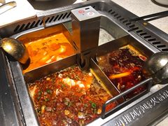 番茄锅底-海底捞火锅(明湖路店)