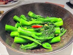姜汁酒炒芥兰-侨美食家·41年地道粤菜(恒福路店)
