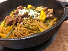 精选肋排焖面-金豆角砂锅焖面(安贞店)