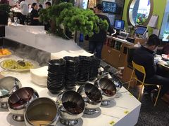 自助调料区-洪氏嗨捞·猪肚鸡火锅(阳光天地店)