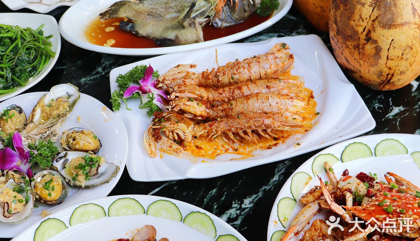 8公里免费接送的海鲜店，还不快冲‼️