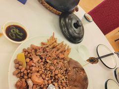 花生眉豆煲猪脚-金百门·顺德海鲜酒家(陈村店)