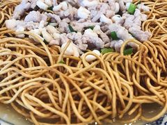 虾仁肉丝二面黄-裕兴记·三虾面(西北街总店)