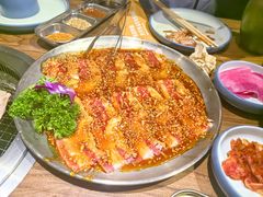 -明洞阿姨·韩式酱蟹烤肉·创意料理(三元桥店)