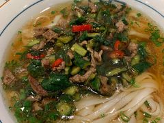 黄瓜皮牛肉汤粉-刘氏三和面馆