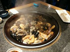 海鲜锅套餐-船梆煮•蒸汽海鲜·炉火烤肉(五四广场店)