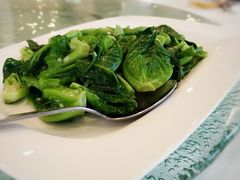 青龙菜清炒-新加坡海鲜共和(名胜世界圣淘沙海滨坊)