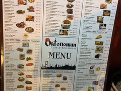 菜单-Old Ottoman Cafe & Restaurant