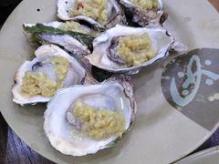 炭烧蒜蓉生蚝-贞姨美食·老字号海鲜大排档