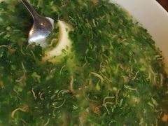 荠菜干贝水划蛋-大牌大·传统杭帮菜(湖滨店)