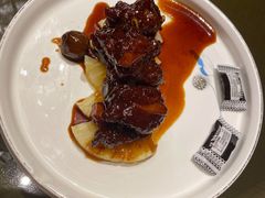 话梅糖风味糖醋排骨-上海人家花樣年华(中山公园店)