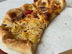 榴莲菠菠块块果肉比萨芝心普装-必胜客(太白路店)