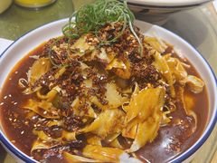 豆皮蒜牛肚-蓝田印象