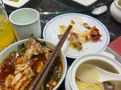 鸡纵菌蛋汤-聚乐城火锅(仁寿2023年餐饮名店)