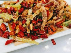 干煸鱿鱼须-普天和酒楼(天津之眼店)