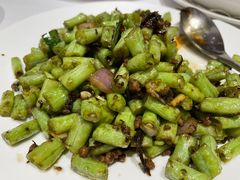 榄菜炒四季豆-花城苑广府菜(侨鑫店)