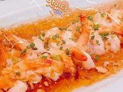 蒜蓉粉丝凤尾虾-绿茶餐厅(布吉万象汇店)