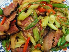 腊肉炒酸笋-文杰餐馆(南洪时尚风情街店)