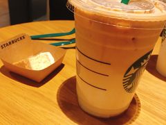 橙香蜂巢糖脆玛奇朵-星巴克(天津佛罗伦萨小镇店)