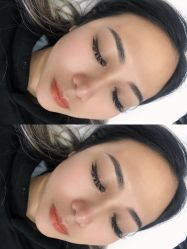 -西施无菌半永久纹绣眉眼影唇轻增发纹发际线