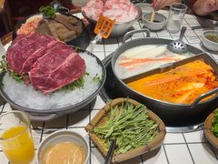 -热火朝天鲜切牛肉火锅(南强街巷店)