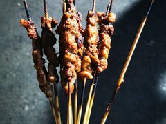 羊肉串-劳动公园新疆人烤腰子